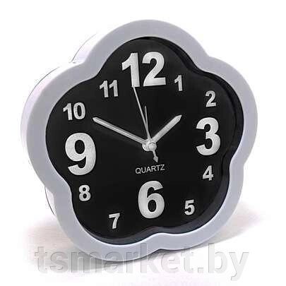 Кварцевые часы-будильник в форме нежного цветка от компании TSmarket - фото 1