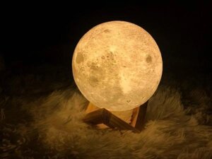 Лампа-ночник реалистичная Луна объемная Moon Lamp