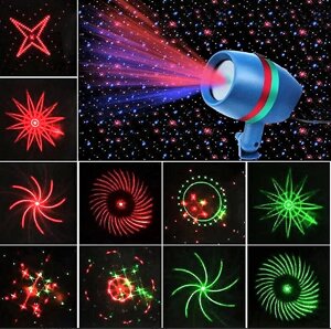 Лазерный проектор Star Shower Motion Laser Light