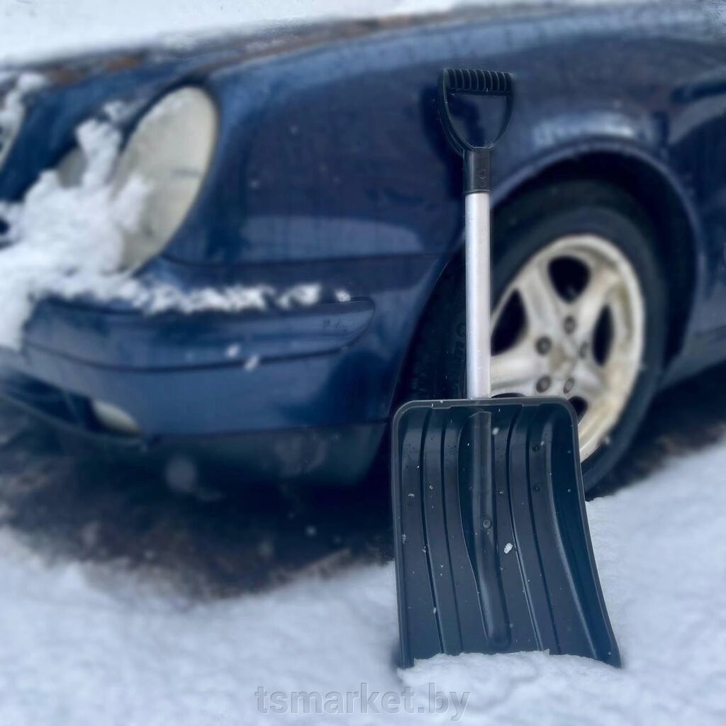 Лопата автомобильная для уборки снега 80см от компании TSmarket - фото 1