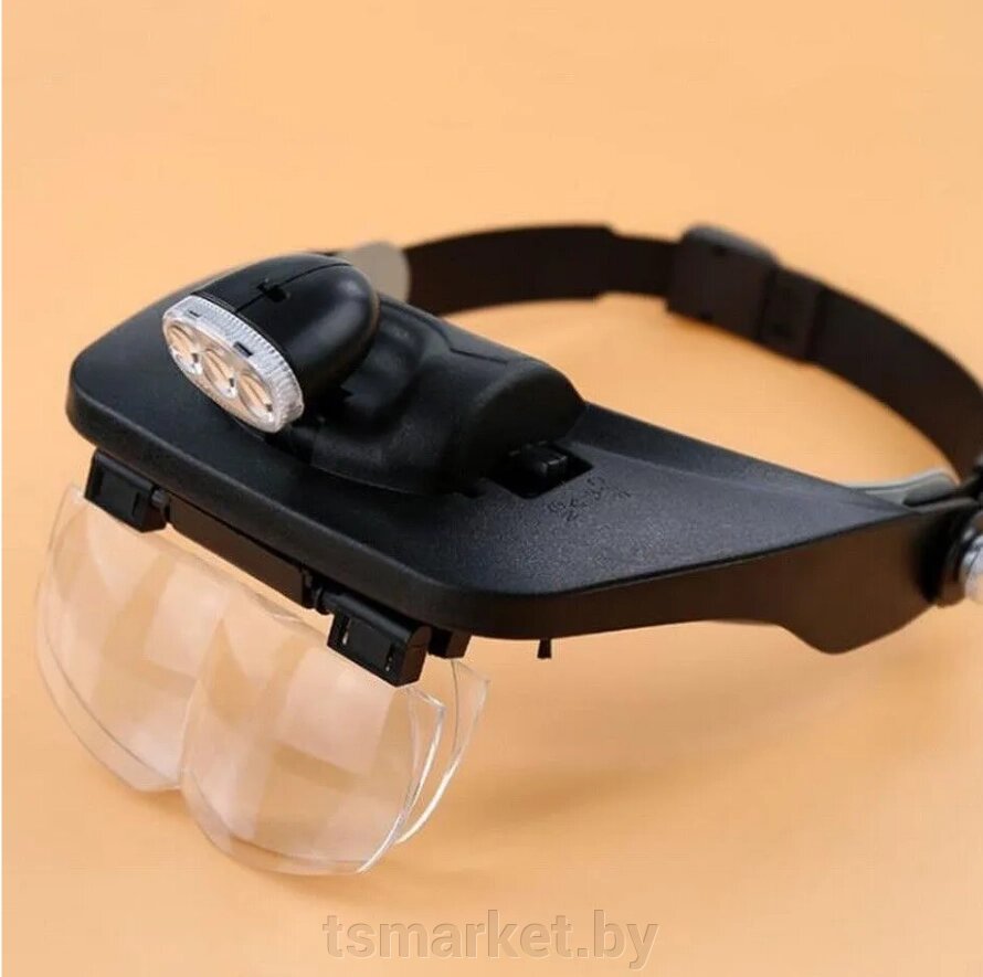 Лупа-очки с подсветкой MG81001-A  Бинокуляр от компании TSmarket - фото 1