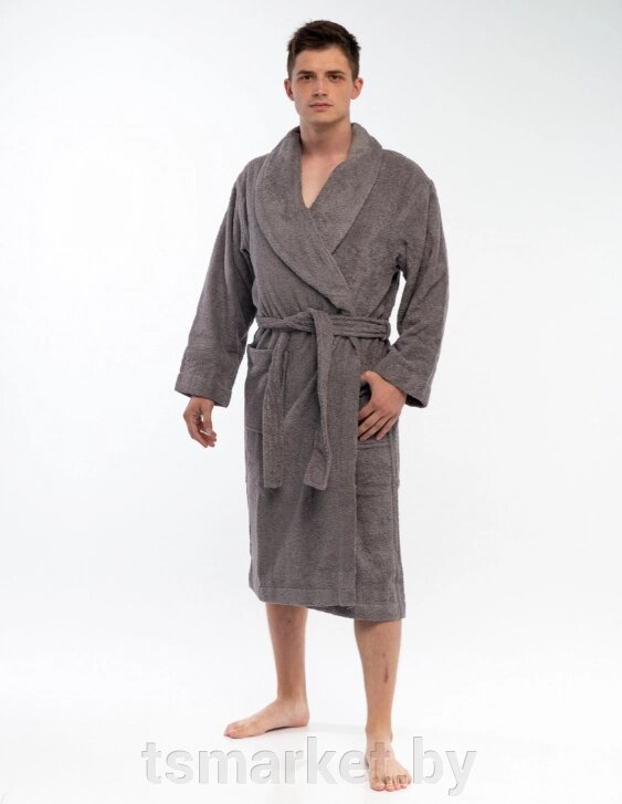 Махровый мужской халат Разные цвета от компании TSmarket - фото 1