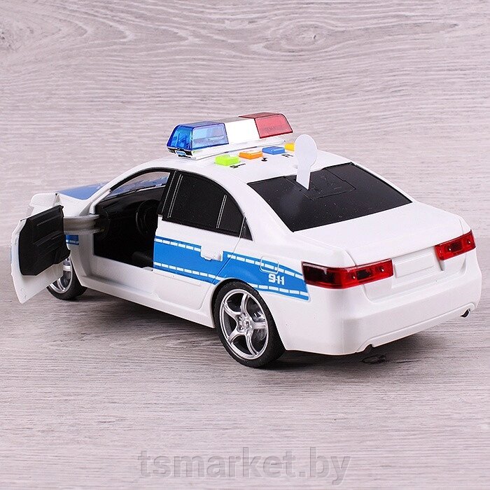 Машинка "Полиция" 1:16 со светом и звуком от компании TSmarket - фото 1