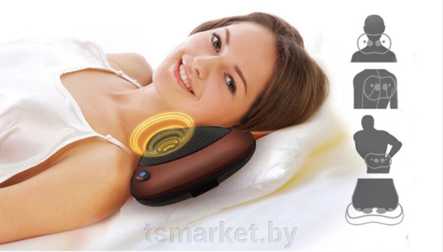 Массажная роликовая подушка Massager Pillow от компании TSmarket - фото 1