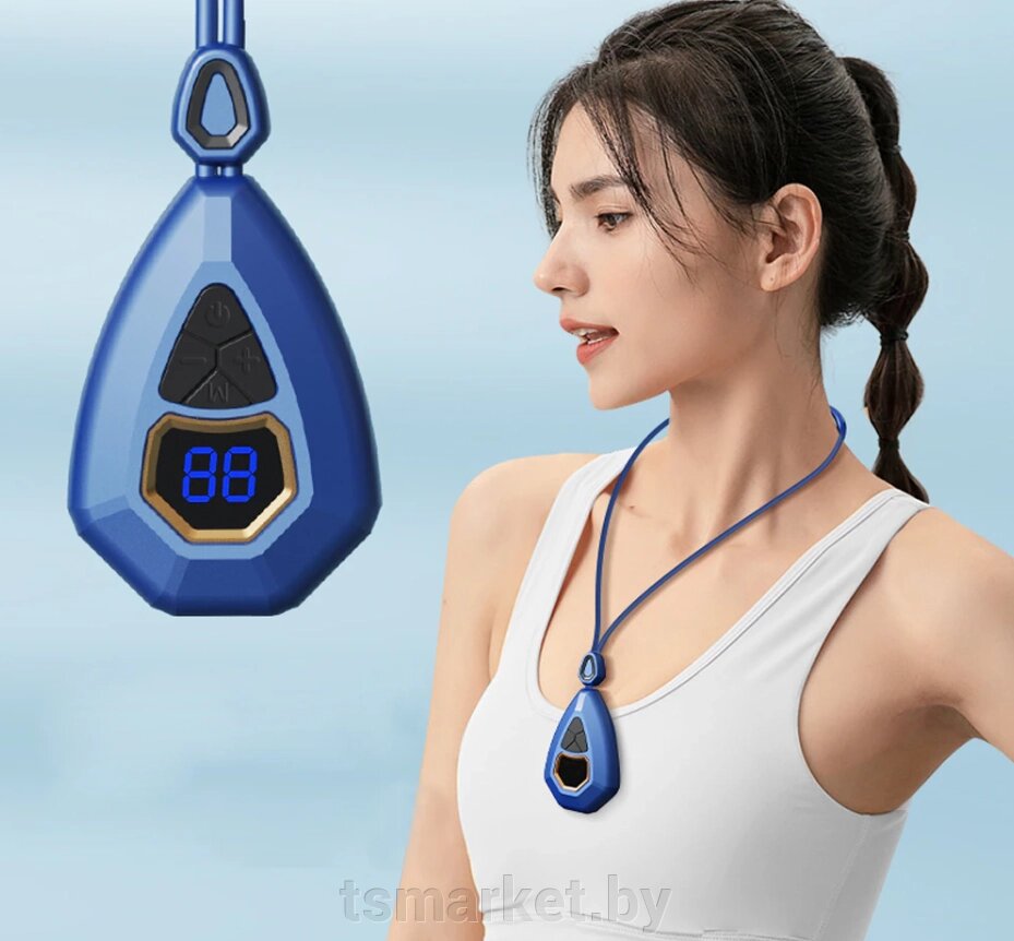 Миостимулятор-массажер для тела Neck massager KS-8 (5 режимов массажа, 15 уровней массажа) от компании TSmarket - фото 1