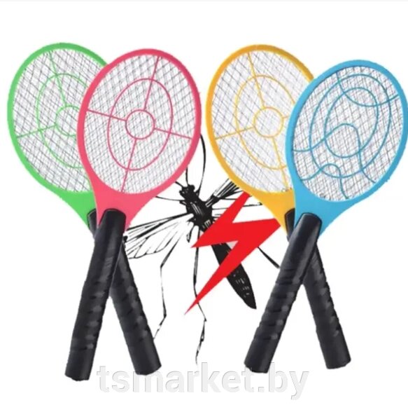 Мухобойка электрическая Mosquito Swatter цвет MIX от компании TSmarket - фото 1