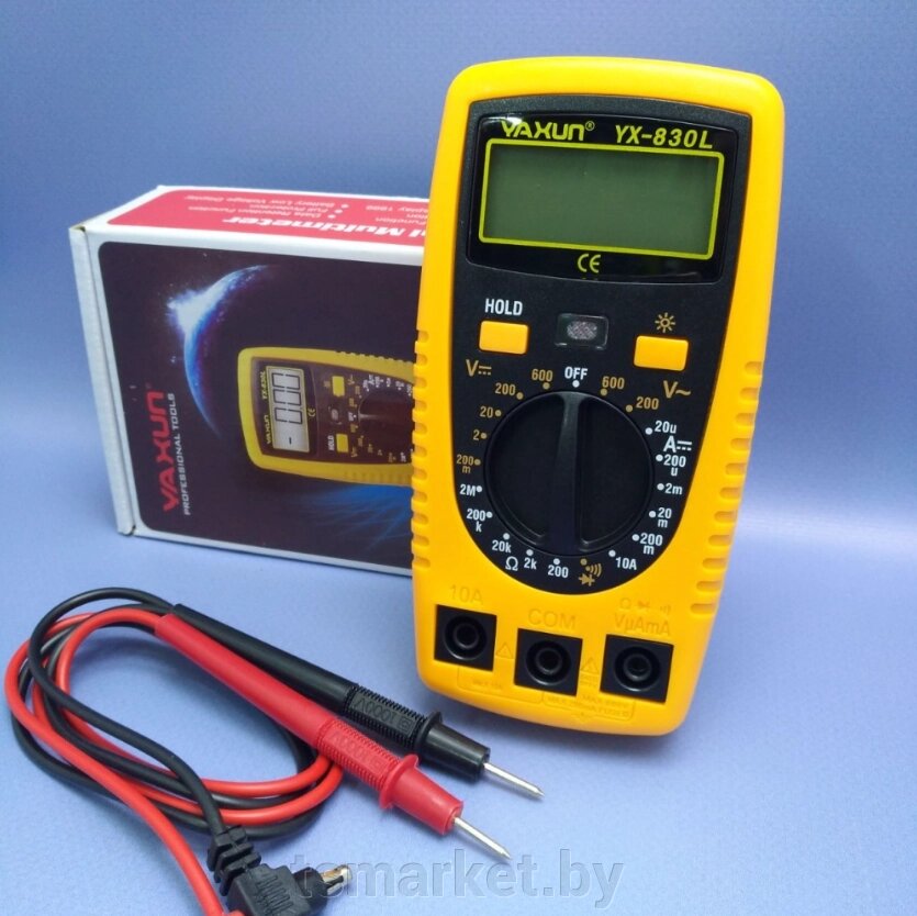 Мультиметр цифровой YAXUN YX-830L от компании TSmarket - фото 1