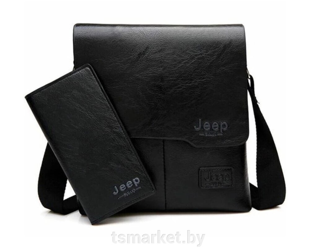 Мужская сумка JEEP и клатч от компании TSmarket - фото 1