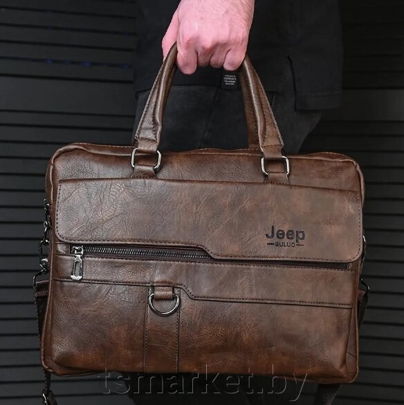Мужская сумка - портфель для документов Jeep Buluo от компании TSmarket - фото 1