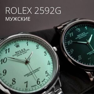 Мужские часы ROLEX 2592G. Просветляющее покрытие / Часы-хамелеон