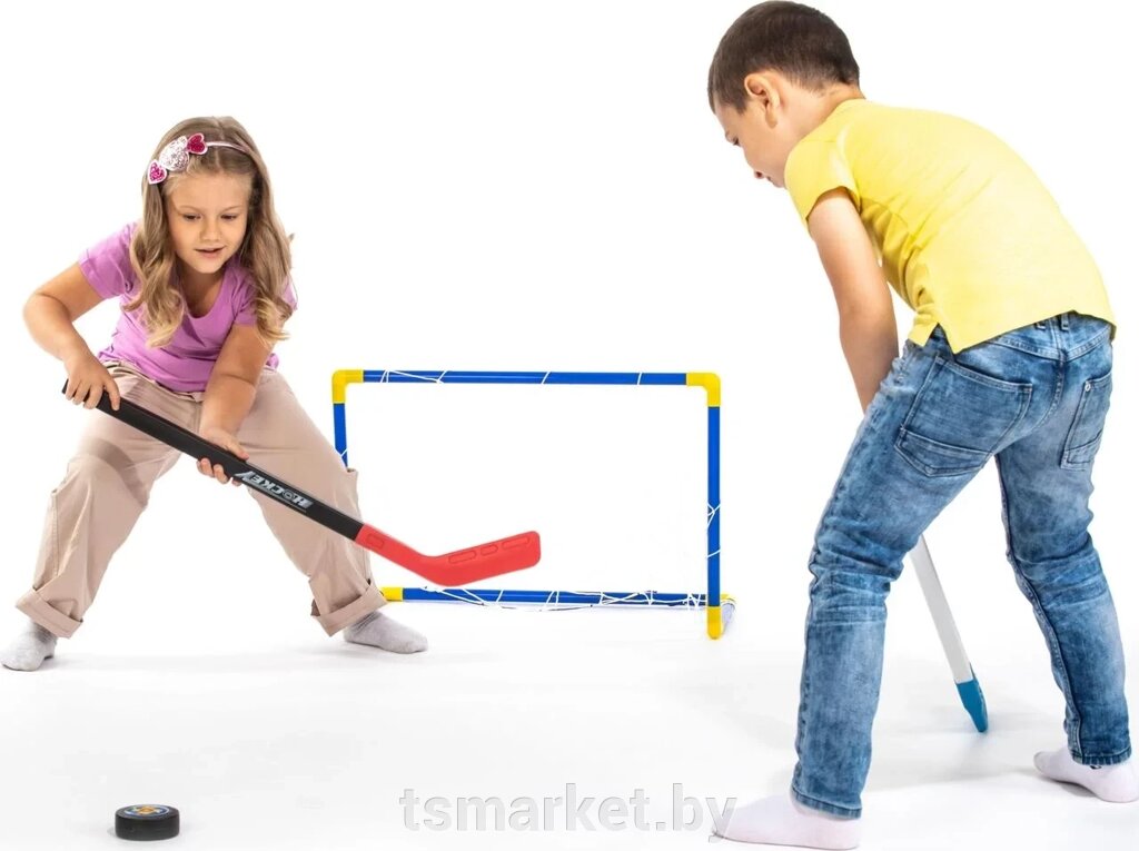 Набор детский для игры в хоккей «ХОККЕЙНОЕ НАСТРОЕНИЕ» от компании TSmarket - фото 1