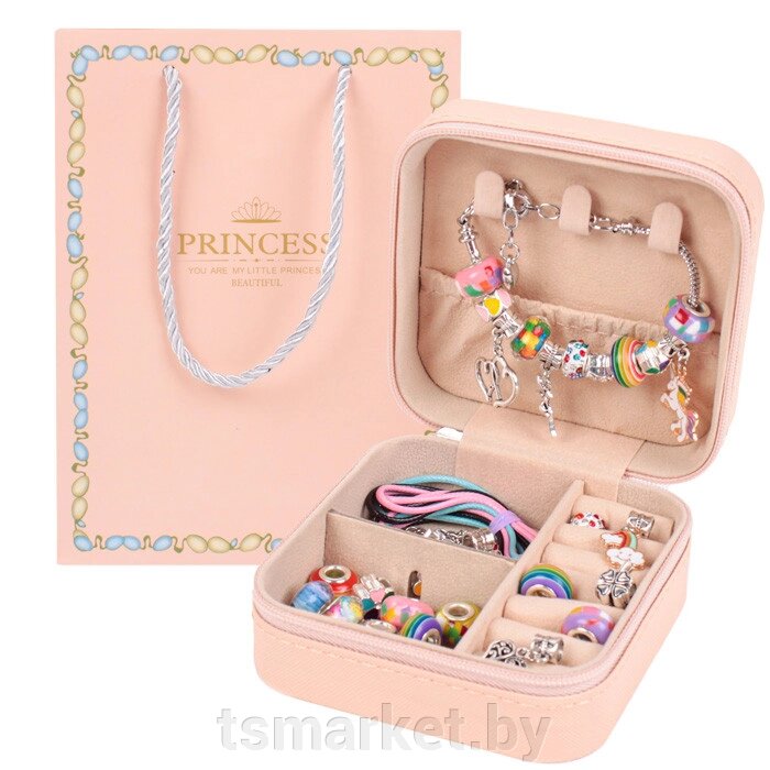 Набор для создания украшений в стиле Pandora. Браслеты и ожерелья. Шкатулка в подарок!!! от компании TSmarket - фото 1