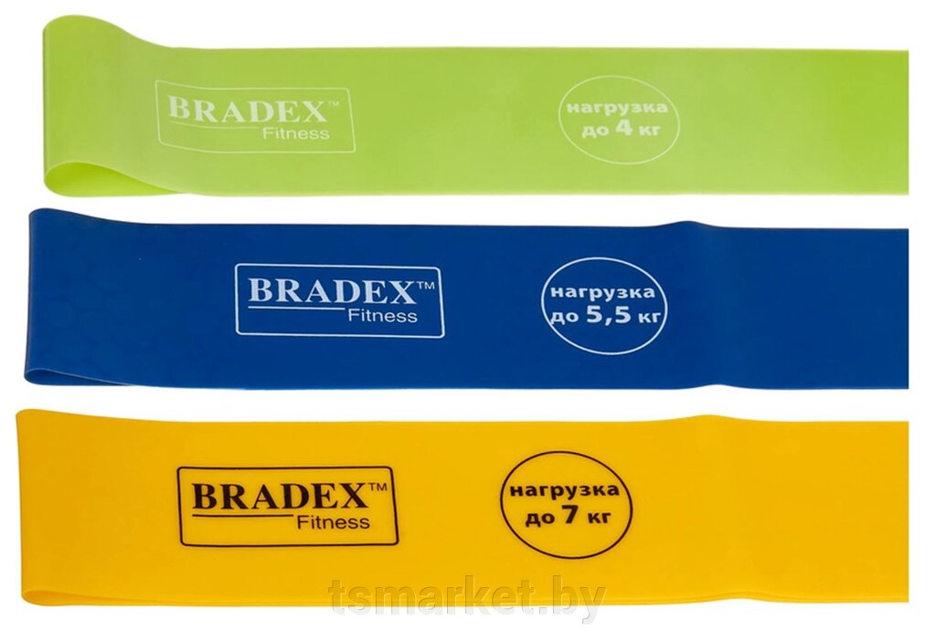 Набор эспандеров Bradex "Фитнес резинки", SF 0321 от компании TSmarket - фото 1