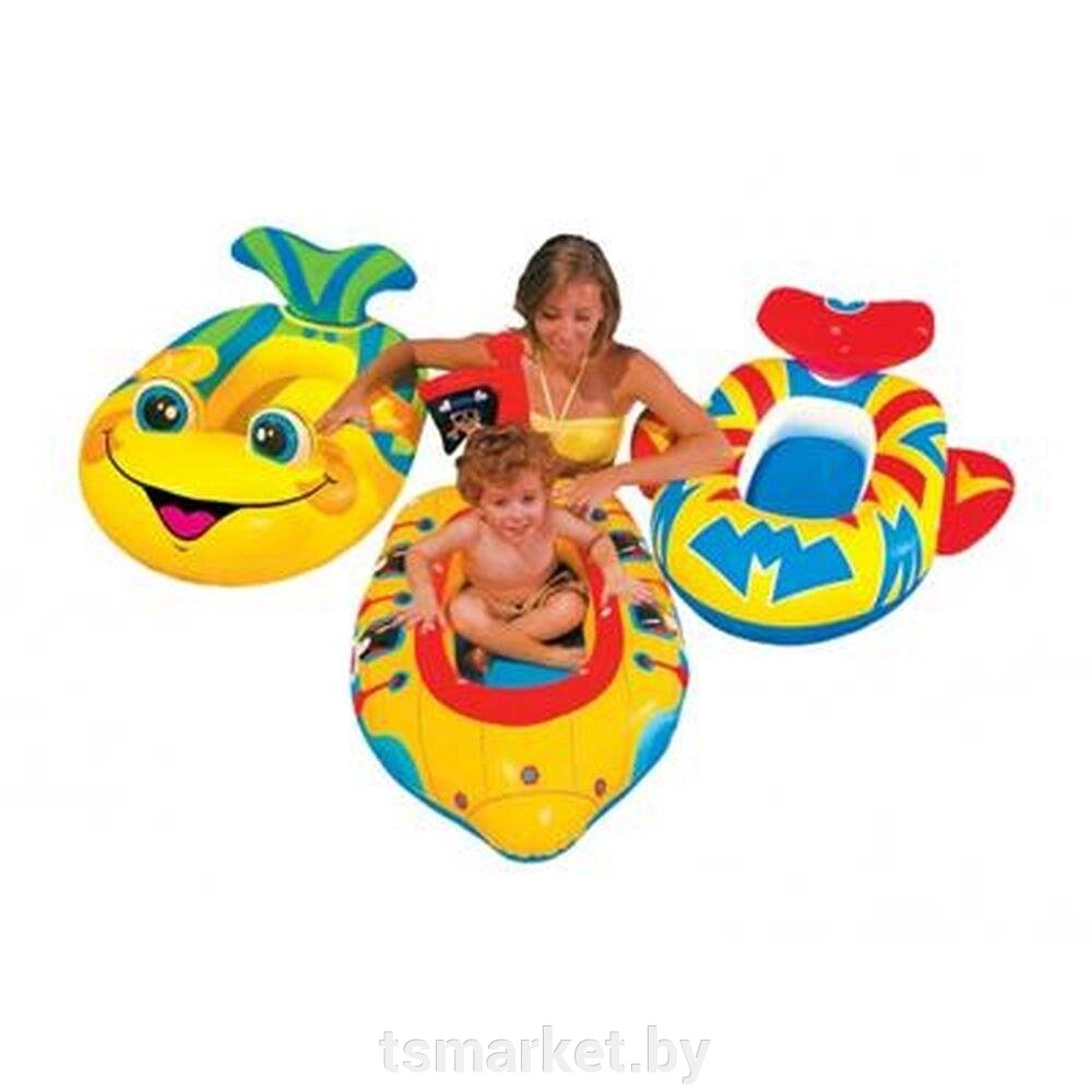 Надувная лодка для детей INTEX 59380 107х69см для 3-6 лет, 3 вида от компании TSmarket - фото 1