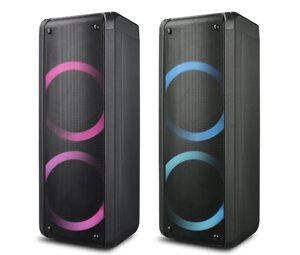 Напольная колонка Eltronic DANCE BOX 300 Watts арт. 20-10 с беспроводным микрофоном и RGB светомузыкой