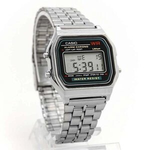 Наручные электронные часы CASIO F91W. ( Будильник, секундомер и др. функции).Разные расцветки