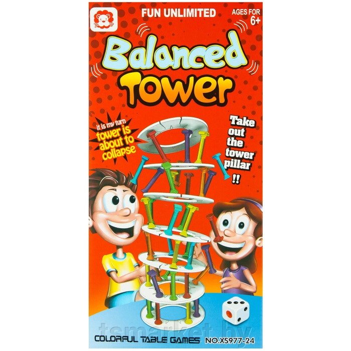 Настольная игра "Balanced tower" от компании TSmarket - фото 1