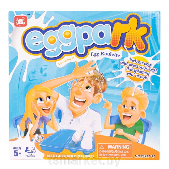 Настольная игра "Egg park" Яичная рулетка от компании TSmarket - фото 1