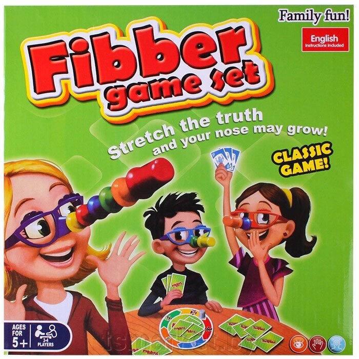 Настольная игра "Fibber" ("Обманщик") от компании TSmarket - фото 1