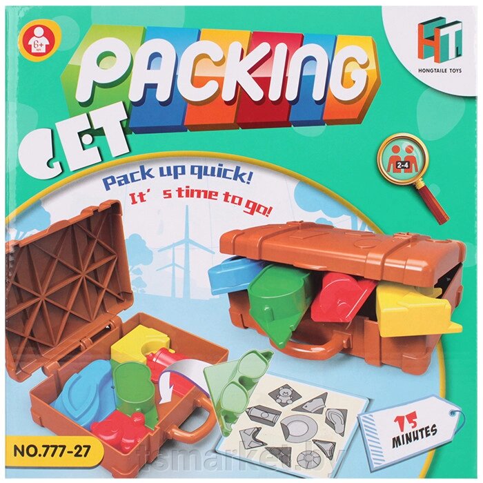 Настольная игра "Get packing" (Упакуй чемодан) от компании TSmarket - фото 1