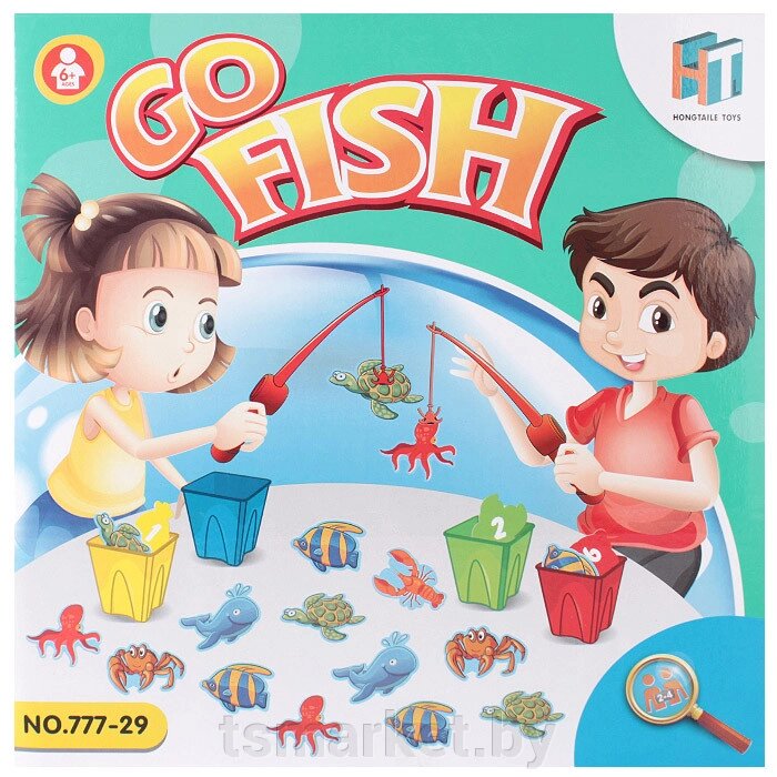 Настольная игра "Go fish" (Рыбалка) от компании TSmarket - фото 1