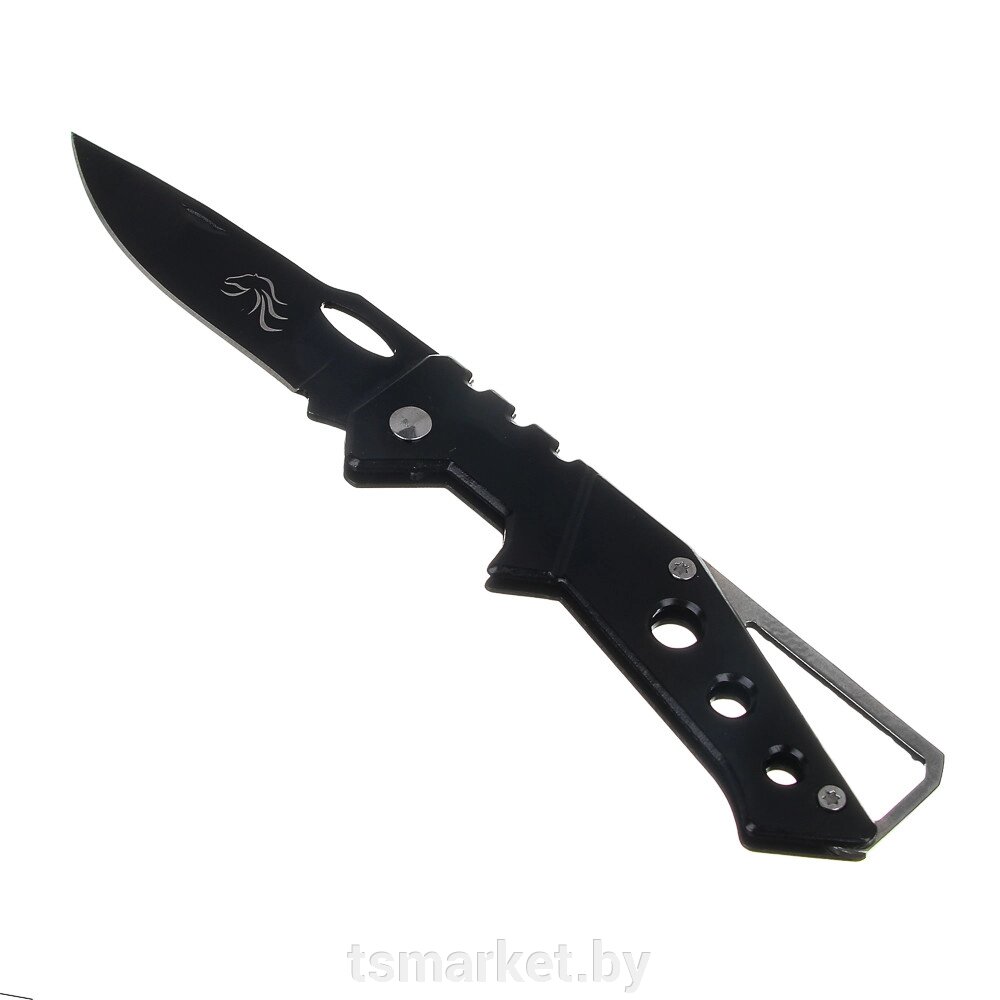 Нож туристический  складной 17 см., толщина лезвия 1,8 мм, нержавеющая сталь от компании TSmarket - фото 1