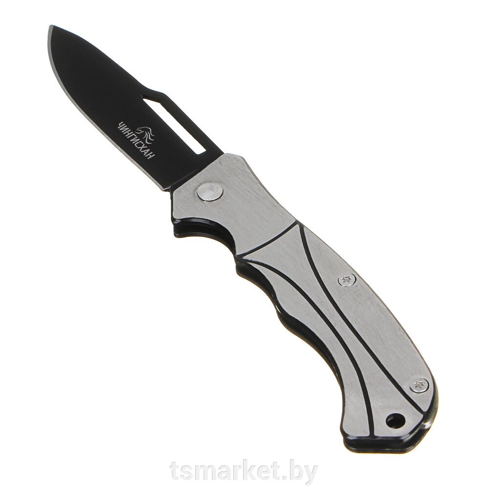 Нож туристический  складной 17 см., толщина лезвия 1,8 мм, нержавеющая сталь. от компании TSmarket - фото 1