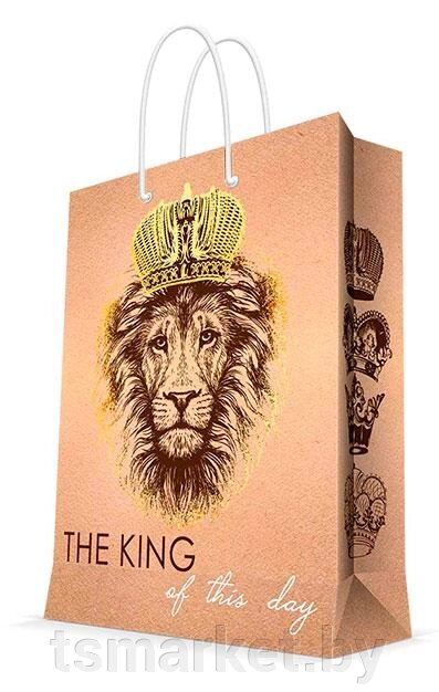 Пакет для сувенирной продукции "The King", с ламинацией, 26x32.4x12.7см от компании TSmarket - фото 1