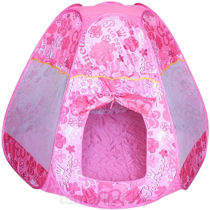 Палатка игровая детская (цвет розовый,голубой) от компании TSmarket - фото 1