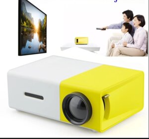 LED Projector портативный переносной проектор светодиодный Aao YG300 (домашний кинотеатр)