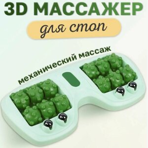 Механический роликовый массажер для ног