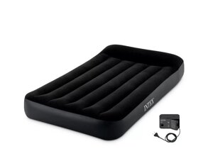 Матрас самонадувной с подголовником Intex Pillow Rest Classic, 203*152*25 см