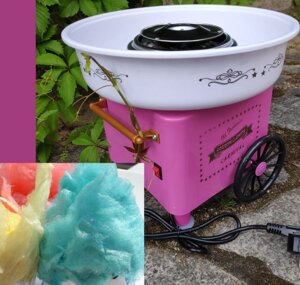 Аппарат для приготовления сладкой сахарной ваты RETRO Cotton Candy "CARNIVAL", 500 W