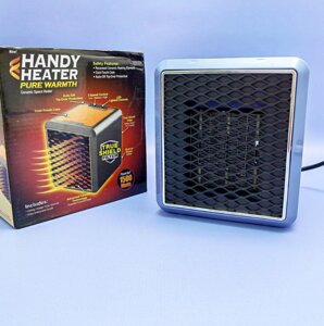 Портативный 3-х скоростной обогреватель с LED подсветкой Handy Heater Pure Warmth 1500W, 220V