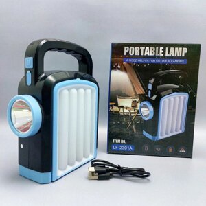 Кемпинговый подвесной фонарь Solar emergency charging lamp USB и солнечные батареи (5 режимов работы)