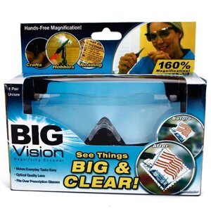 Увеличительные очки Big Vision (Очки - лупа Все вижу)