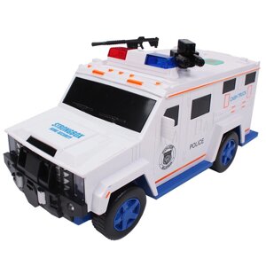 Полицейская машинка сейф копилка "Police" с кодом и отпечатком пальца!