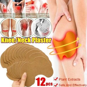 Обезболивающий пластырь для суставов/коленный патч Knee Patch,12 шт