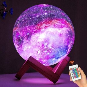 Ночник-светильник «Космос» 16 цветов с пультом, диаметр 15см