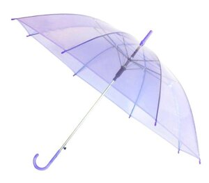 Зонт прозрачный фиолетовый SiPL
