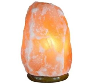 Соляная лампа - ночник Скала из гималайской соли 7-10 кг Crystal Salt Lamp