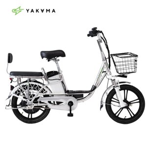 Электровелосипед Yakama S1 СЕРЕБРИСТЫЙ