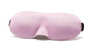 Маска повязка на глаза для сна 3D SiPL розовая/голубая