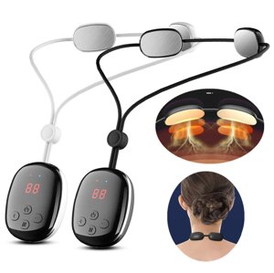 Электрический импульсный миостимулятор-массажер для шеи Cervical Massage Apparatus