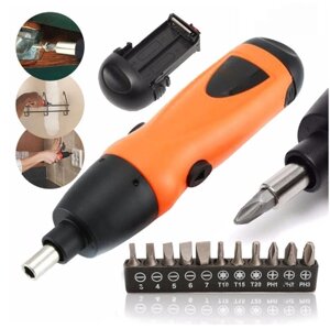 Электрическая отвертка на батарейках X-Power Cordless Screwdriver с набором бит