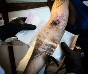 Заживляющая пленка для татуировок Protective Tattoo Film