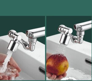 Насадка-аэратор на кран Fauget Splash Head (самопромывная фильтрация) / Вращение на 360 градусов