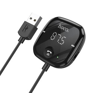 Bluetooth FM transmitter hoco E65 Unity / автомобильный блютуз ФМ трансмиттер