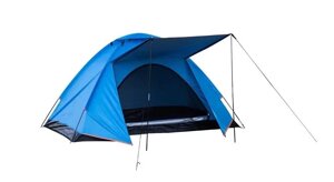 Туристическая палатка с тамбуром "Утро" 2-3-местная с антимоскитными сетками