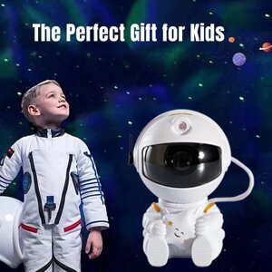 Ночник проектор звёздного неба астронавт Astronaut Nebula Projector